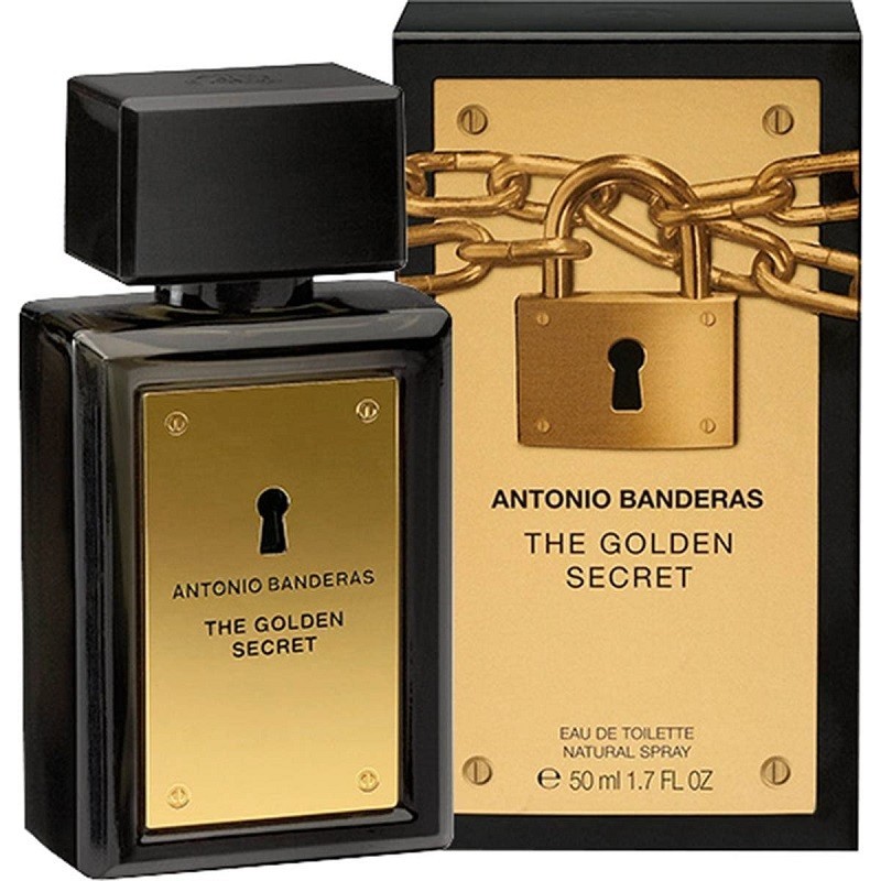 Apa de Toaleta Antonio Banderas Golden Secret, Barbati, 50 ml