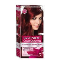 Vopsea de Par Permanenta cu Amoniac Garnier Color Sensation 4.6 Rosu Inchis Intens, 110 ml