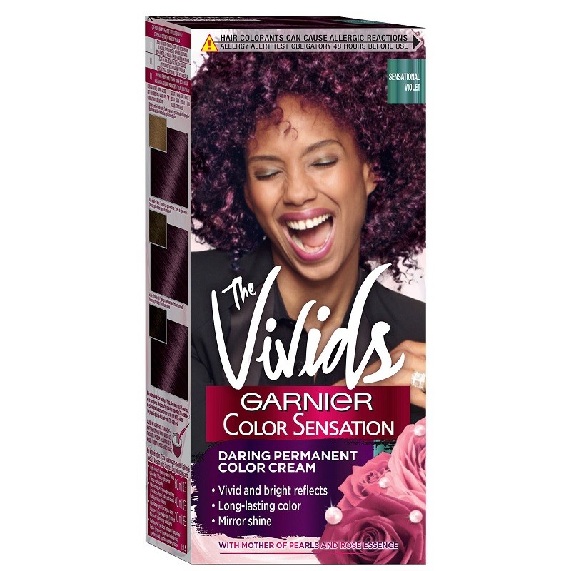 Vopsea de Par Vivids 326 Sensational Violet Garnier Color Sensation