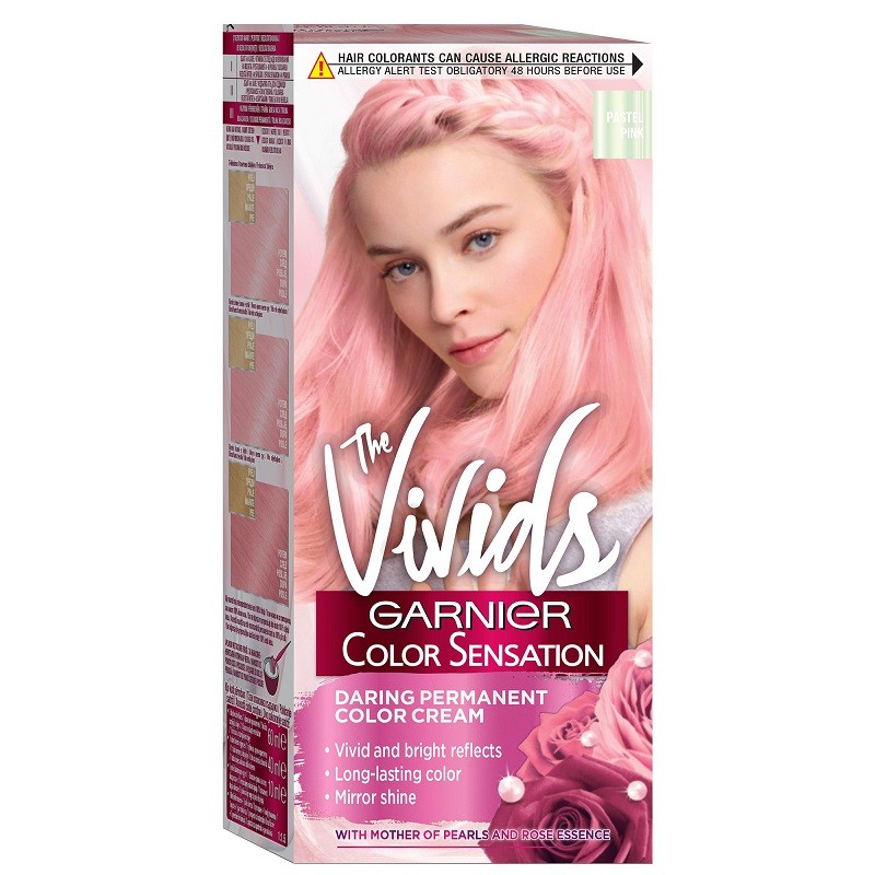Vopsea de Par Vivids 10.22 Pastel PInk Garnier Color Sensation