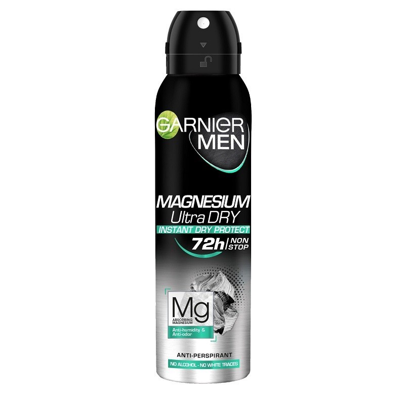 Deodorant Spray Magnesium Ultra Dry Men Garnier 150ml