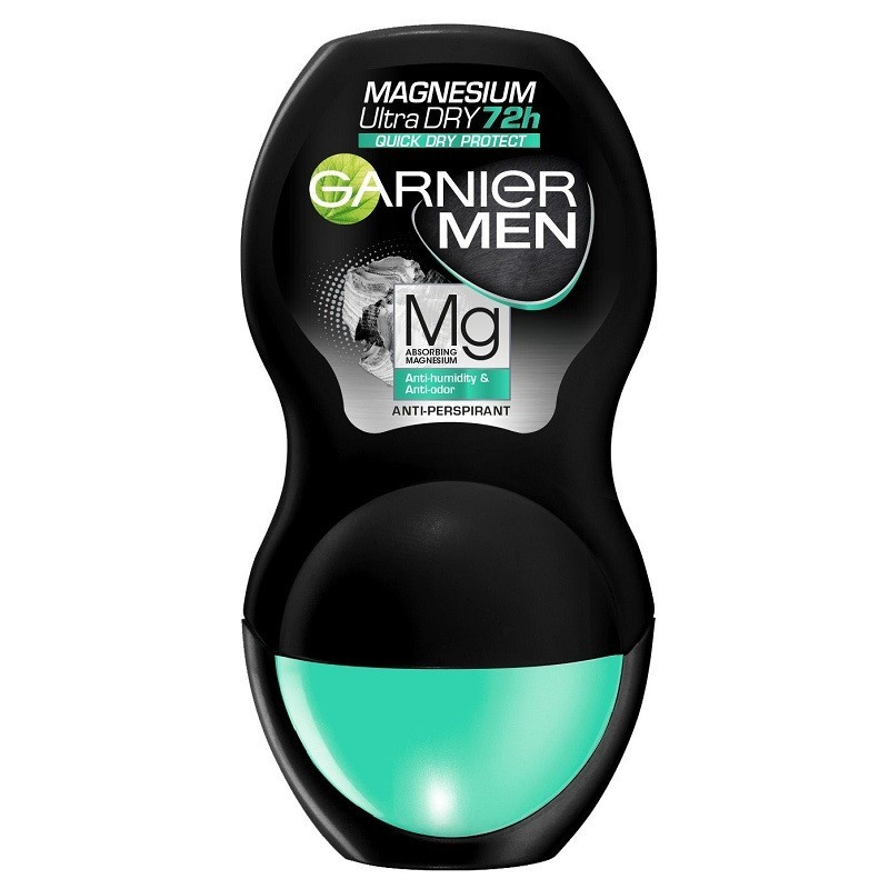 Deodorant Roll-On Magnesium Ultra Dry Men Garnier 50ml
