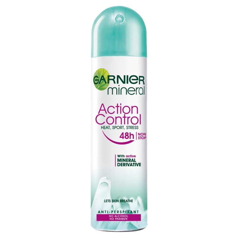 Deodorant Spray Action Control Garnier Mineral 150ml