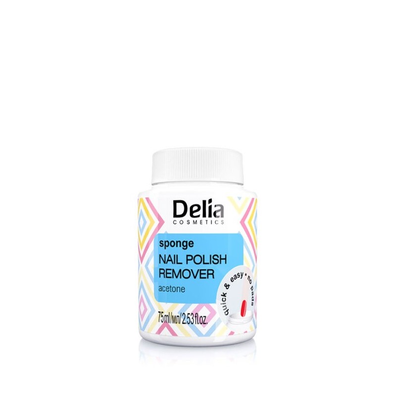 Dizolvant pentru Unghii Delia Burete cu Acetona 75 ml
