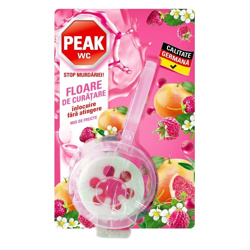 Aparat Floare de Curatare, Peak WC Mix de Fructe 45 g