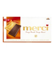 Ciocolata Merci Tableta Portocale si Migdale 100 g