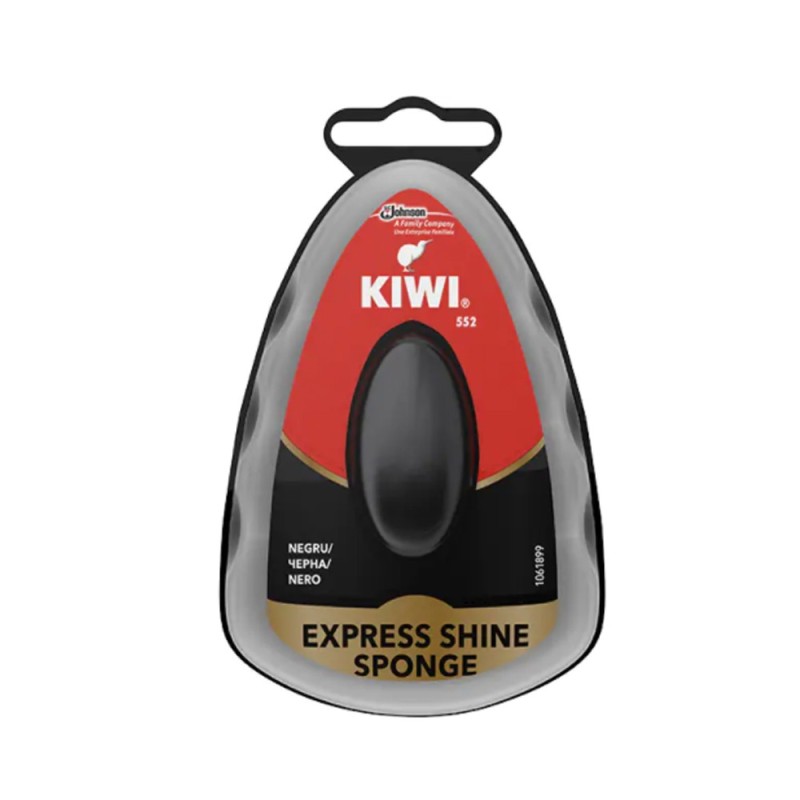 Burete cu Silicon pentru Incaltaminte Kiwi Negru 7 ml