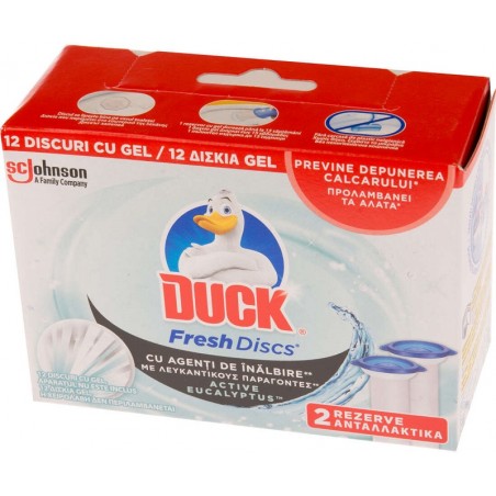 Rezerva cu Gel Duck Fresh Discs Eucalypt 2 X 36 ml...