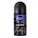 Deodorant Roll-On Men Deep Black Nivea Deo, 50 ml