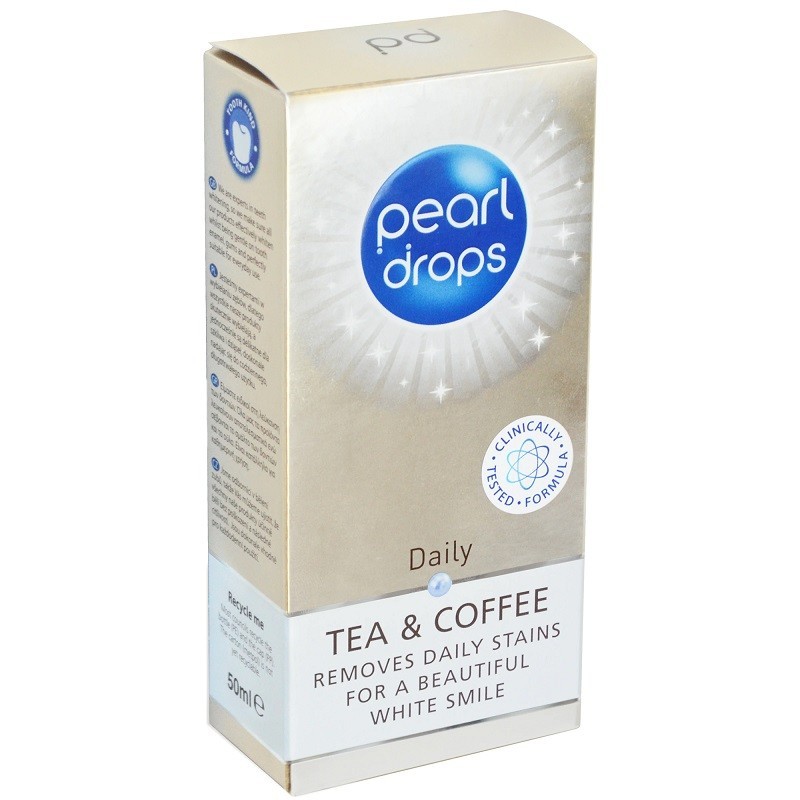 Pasta de Dinti Pearl Drops Tea & Coffee 50 ml