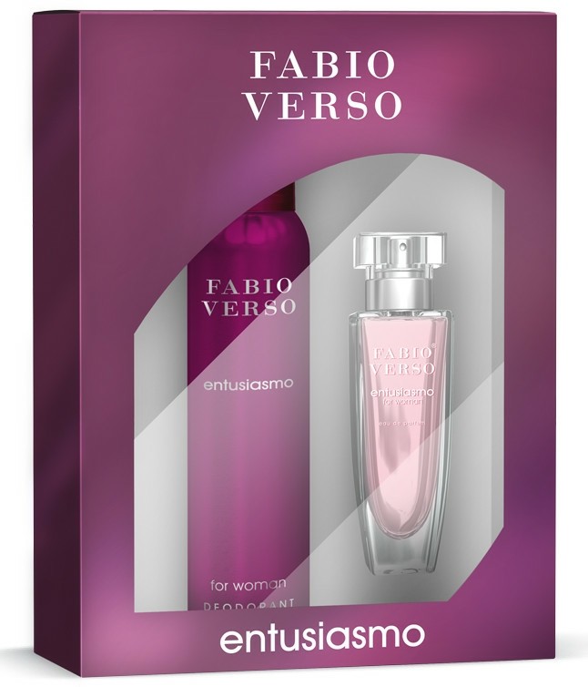 Set Fabio Verso Entusiasmo Parfum 50 ml + Deodorant Spray 150 ml