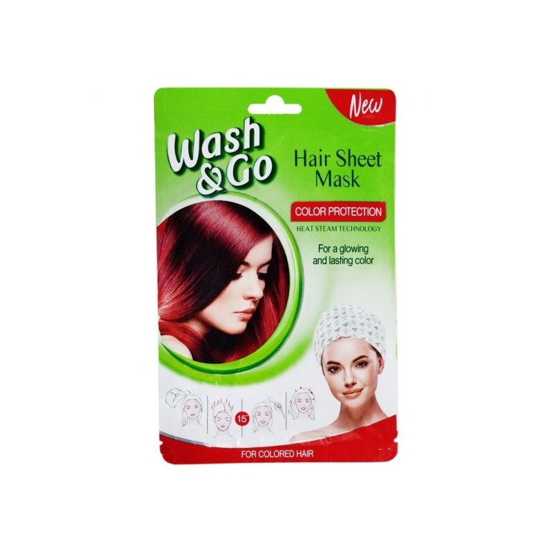 Masca de Par Wash & Go Protectie Culoare 35 ml