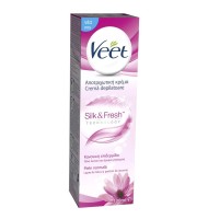 Crema Depilatoare Veet Silk & Fresh, pentru Piele Normala, 100 ml
