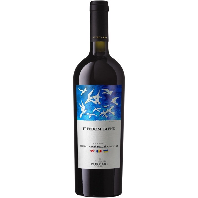 Vin Freedom Blend Purcari 1827 Cupaj Rosu Sec, 0.75 l