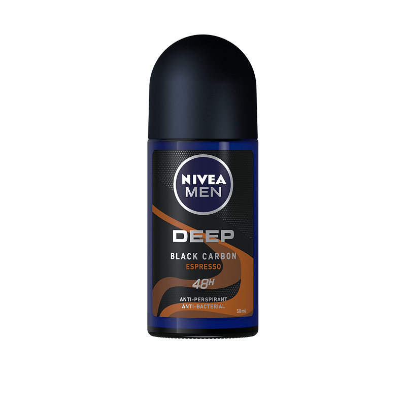 Deodorant Roll-On Men Deep Espresso Nivea Deo, 50 ml