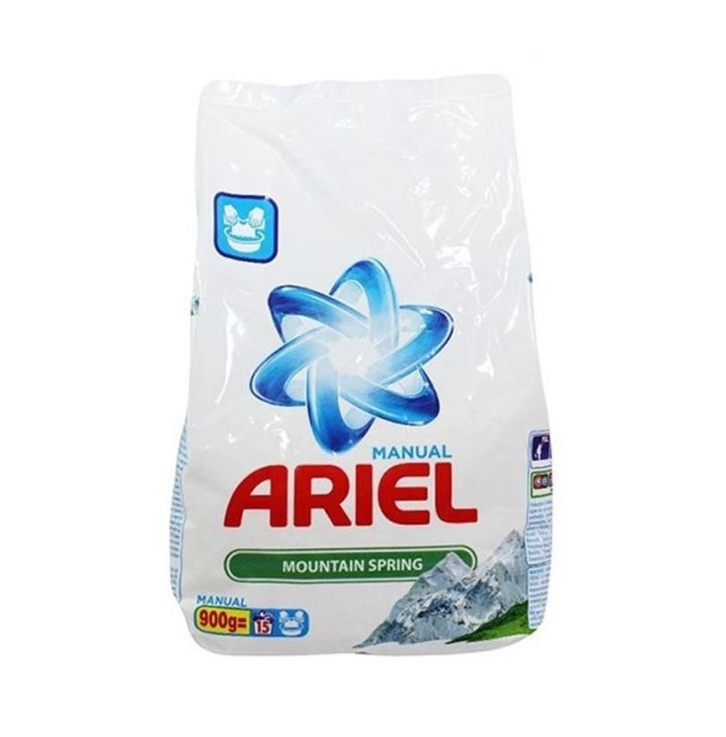 Detergent Ariel Manual Mountain Spring 900 g