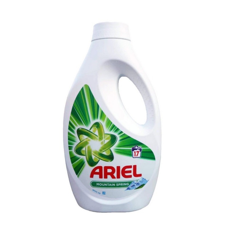 Detergent Automat Lichid Ariel Mountain Spring 17 Spalari, 935 ml