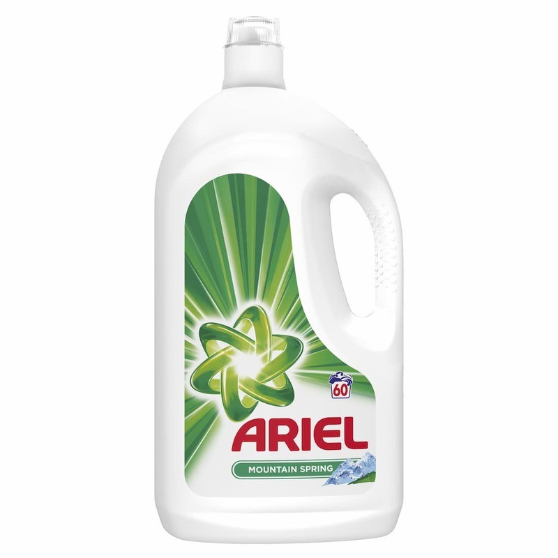 Detergent Automat Lichid Ariel Mountain Spring, 60 Spalari, 3.3 l