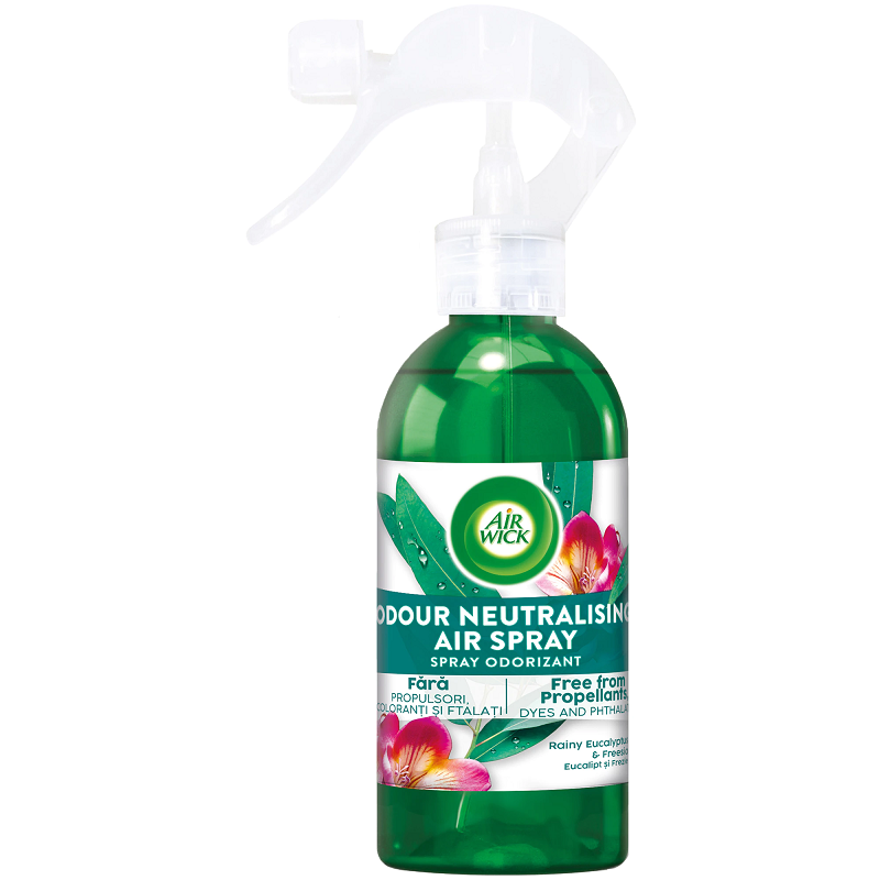 Spray Odorizant Air Wick Eucalipt si Frezie, 237 ml