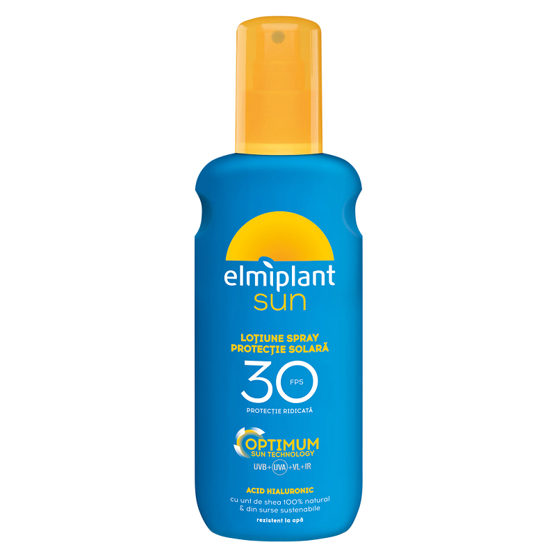 Spray cu Protectie Solara Elmiplant Sun SPF 30, 200 ml