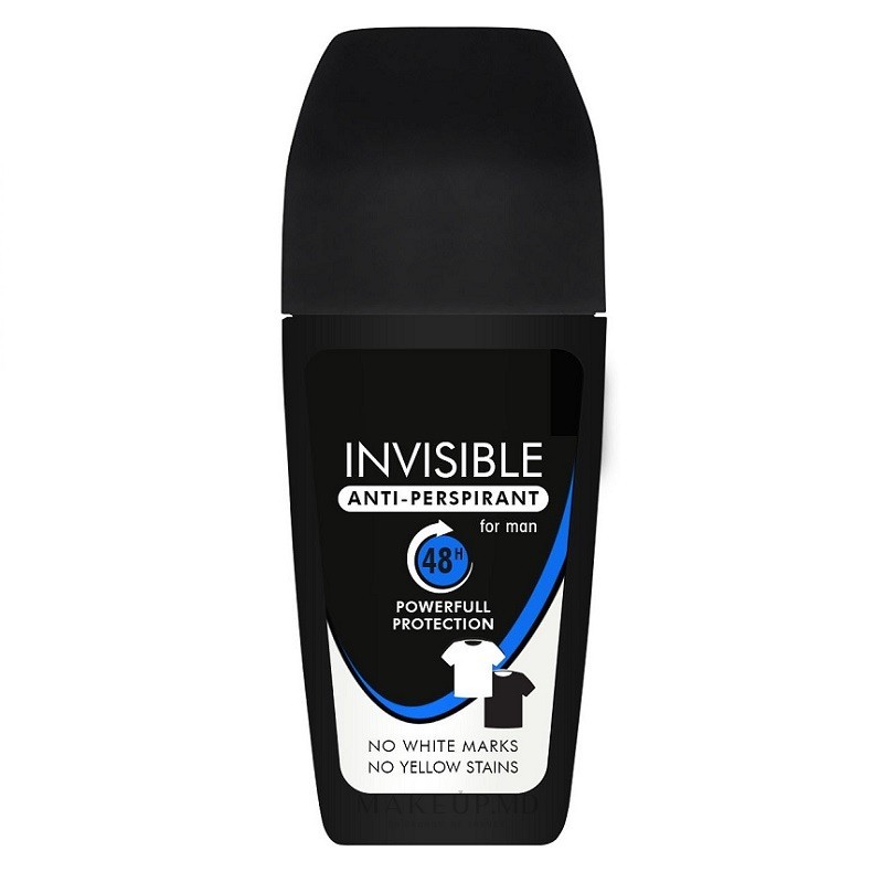 Deodorant Roll-on Bi-Es Men Invisible, 50 ml