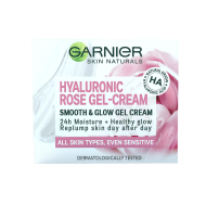 Gel-Crema Garnier Skin Naturals Hyaluronic Rose pentru Netezire si Iluminare, 50 ml