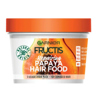 Masca pentru Par Garnier Fructis Hair Food Papaya, pentru Parul Deteriorat, 390 ml