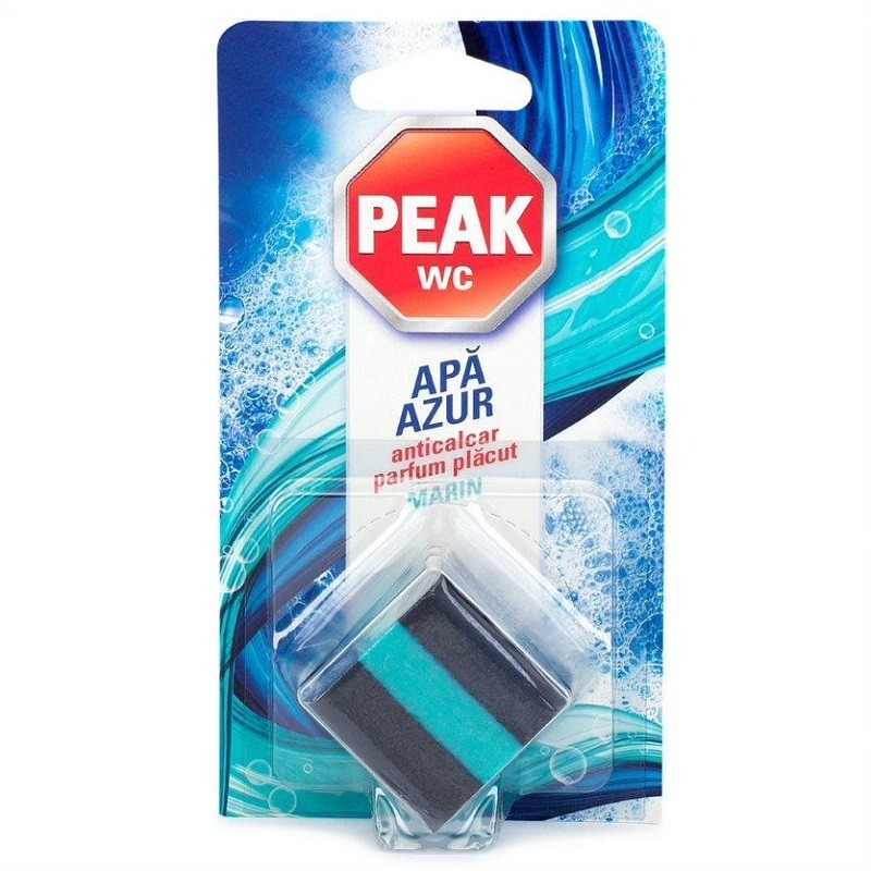 Tablete Peak WC Apa Azur Marin 50 g