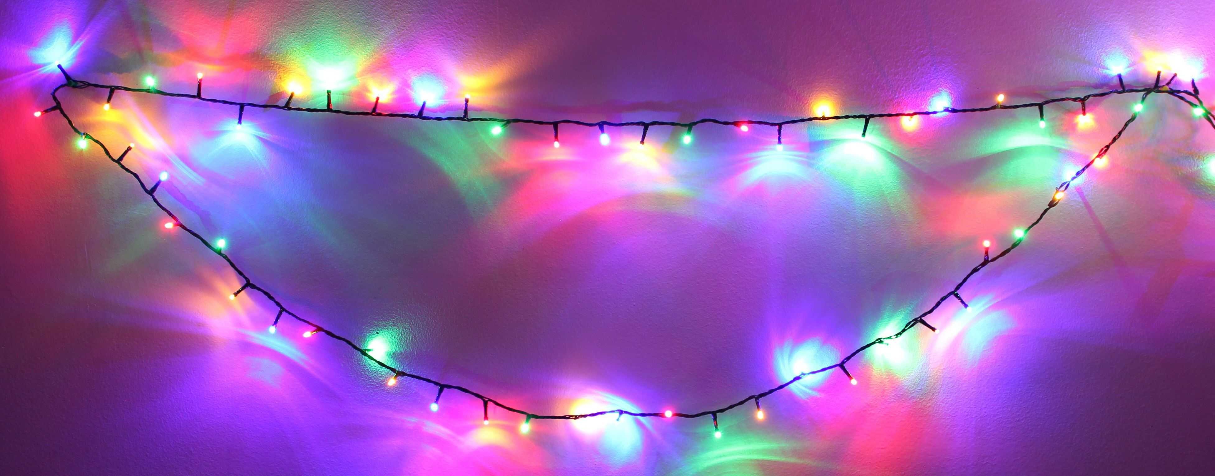 Poza Ghirlanda Luminoasa Interconectabila, 180 LED-uri Multicolore, Well
