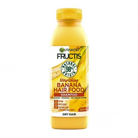 Sampon de Par Garnier Fructis Hair Food Banana, pentru Parul Uscat, 350 ml...