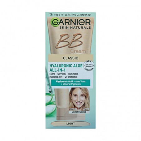 Crema BB Garnier Skin Naturals Multifunctionala de Zi, Nuanta Deschisa, 50 ml...
