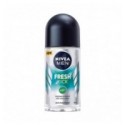 Deodorant Roll-on Nivea Men Fresh Kick, 50 ml