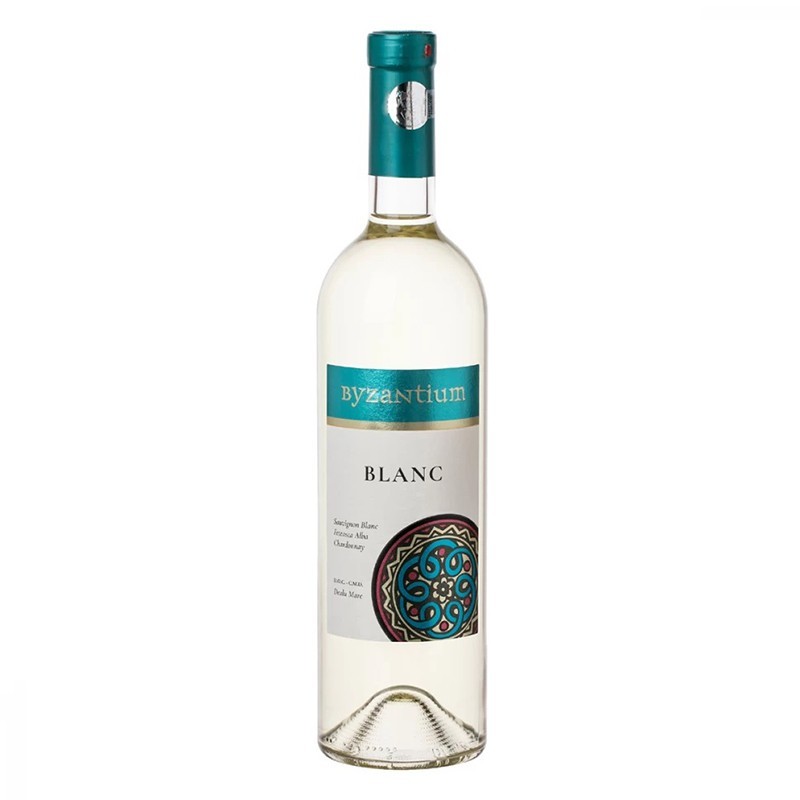 Vin Alb Blanc de Transilvanie Byzantium, Sec, 0.75 l