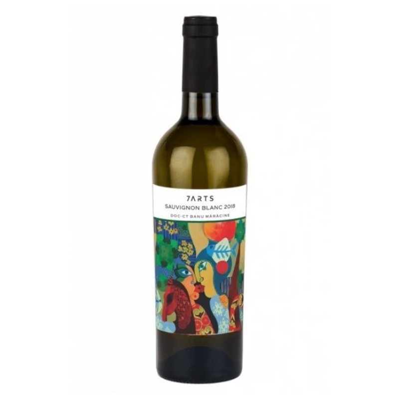 Vin 7Arts Sauvignon Blanc, Alb Sec 0.75 l
