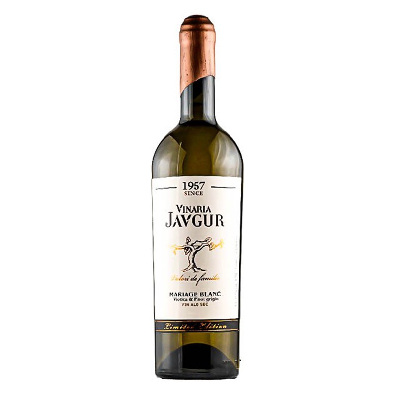 Vin Alb Sec Javgur Mariage Blanc Viorica & Pinot Grigio 13.5% Alcool,  0.75 l