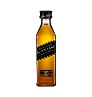 Whisky Johnnie Walker Black 12 Ani, 40% Alcool, 0.05 l