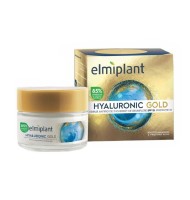 Crema pentru Ten de Zi Antirid, Hyaluronic Gold Elmiplant 50 ml