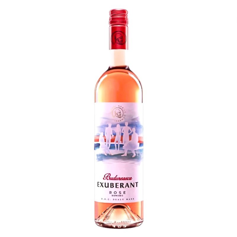 Vin Budureasca Exuberant Rose Demisec 0.75 l