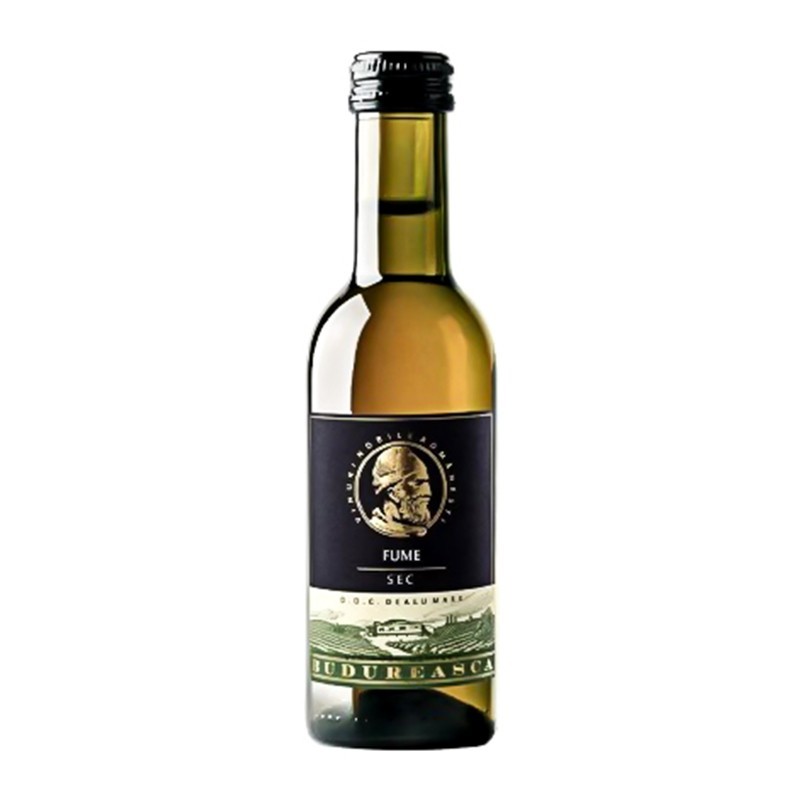 Vin Budureasca Premium Fume, Rosu Sec Mini 187 ml