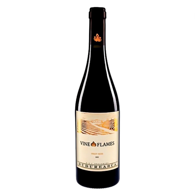 Vin Alb, Budureasca V Flames Pinot Noir, Sec 0.75 l