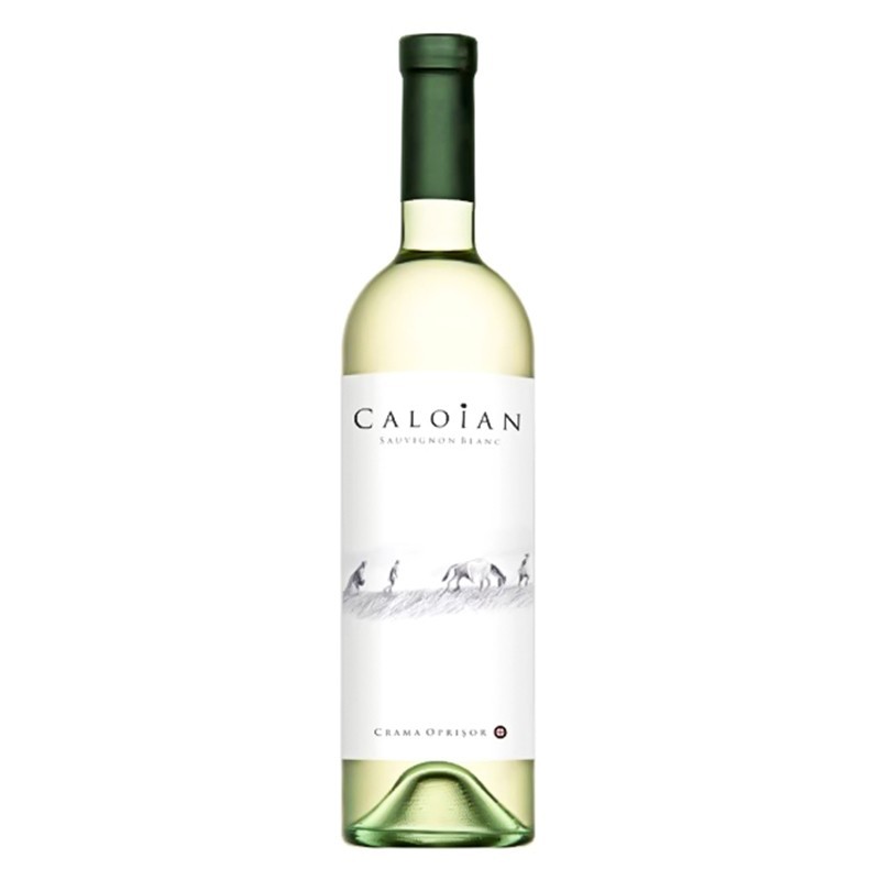 Vin Caloian Crama Oprisor Sauvignon Blanc, Alb Sec 0.75 l