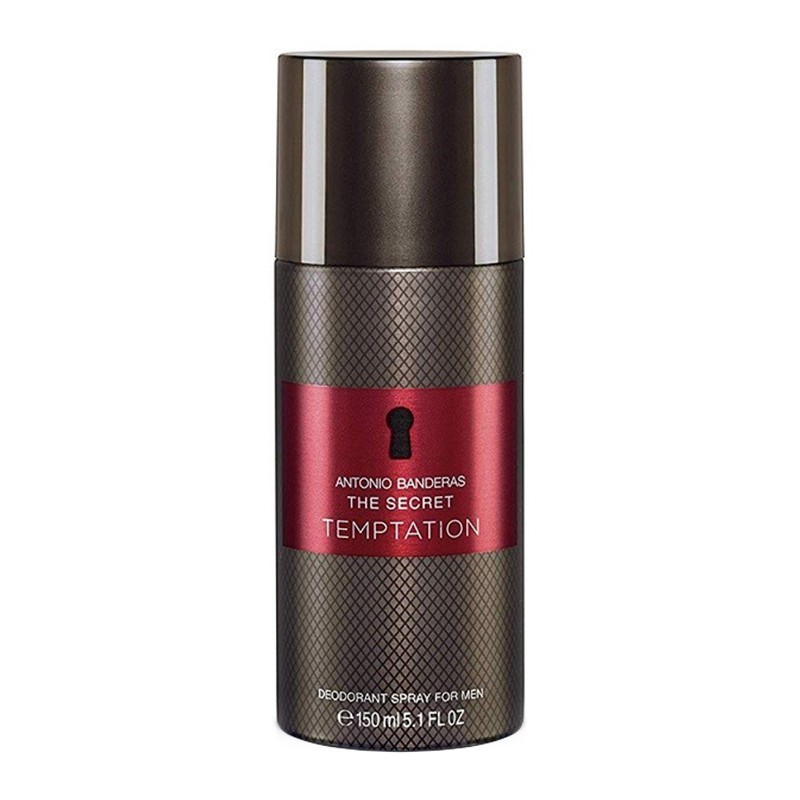 Deodorant Spray Antonio Banderas Secret Temptation, Barbati, 150 ml