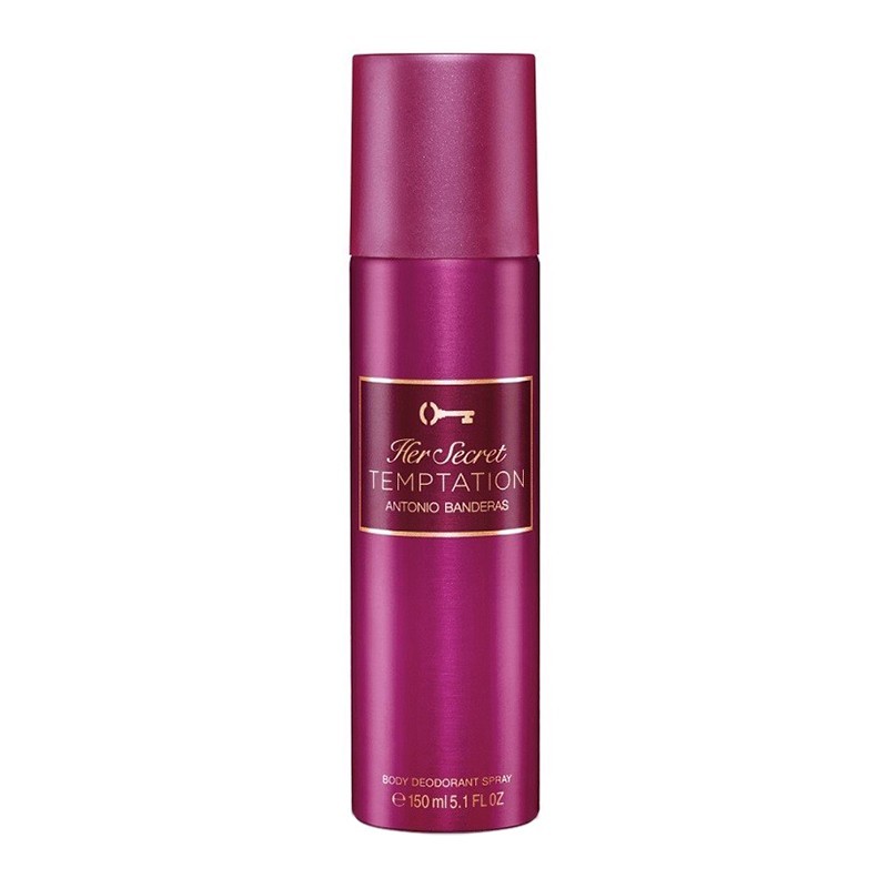 Deodorant Spray Antonio Banderas Her Secret Temptation, Femei, 150 ml