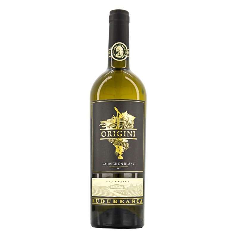 Vin Budureasca Origini Sauvignon Blanc, Alb Sec 0.75 l