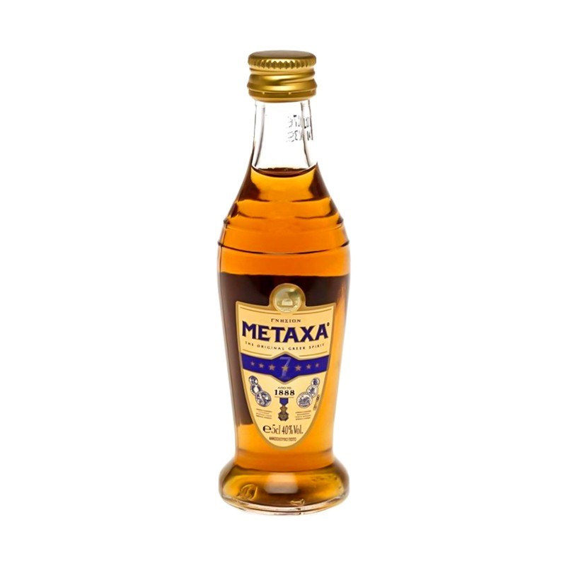 Brandy Metaxa 7* 40% Alcool, 0.05 l
