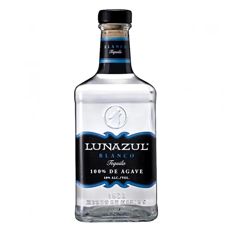 Tequila Blanco Lunazul 40% Alcool, 1 l
