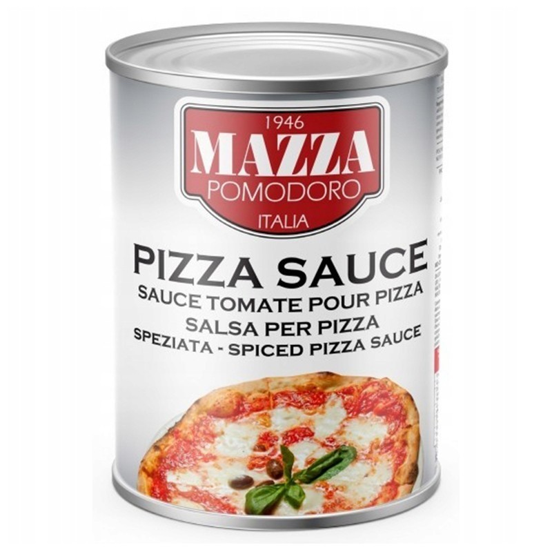Sos de Pizza Condimentat Mazza, 4.1 kg