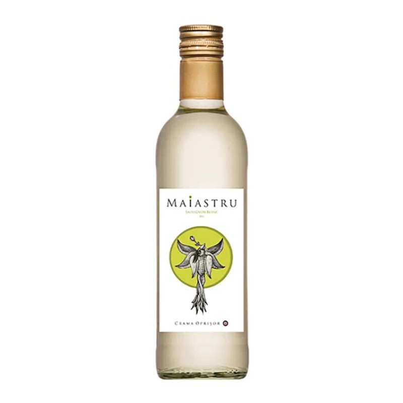 Vin Maiastru Crama Oprisor Sauvignon Blanc, Alb Sec 0.25 l