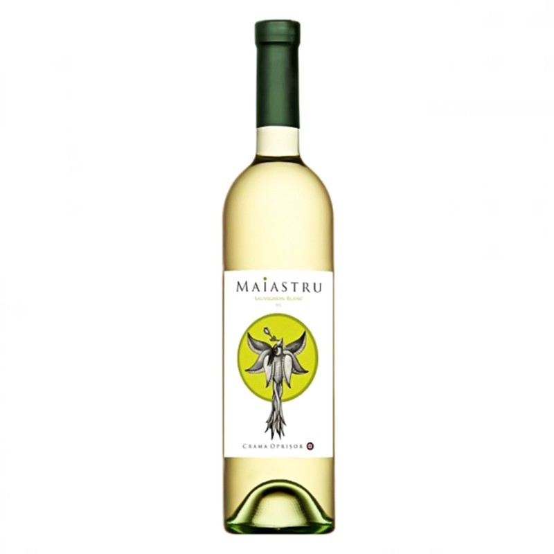 Vin Maiastru Crama Oprisor Sauvignon Blanc Alb Sec 0.75 l