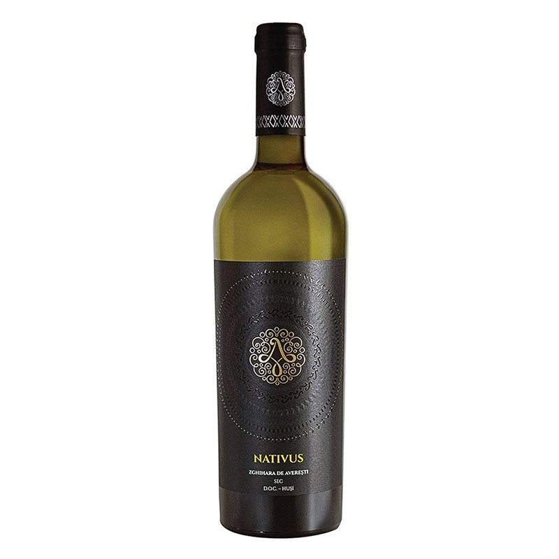 Vin Nativus Zghihara de Averesti Alb Sec 0.75 l